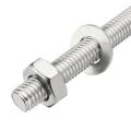 4pcs A4 m8*100 316 Marine Grade Stainless Steel Lifting Eye Bolt Longshank Nut. 